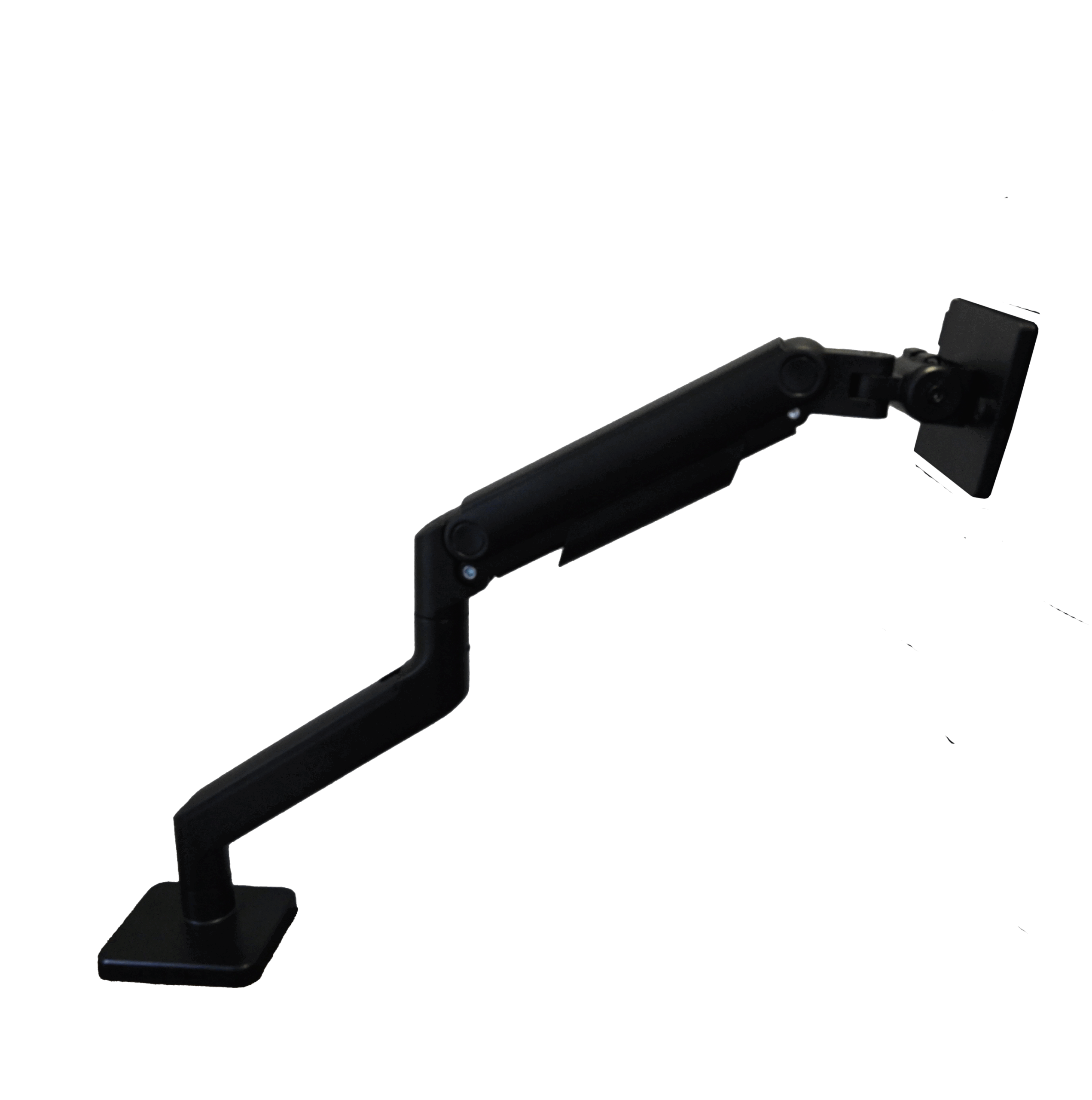 Brazo para 1 monitor asistido por resorte de alta resistencia
