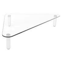 Soporte elevador para monitor esquinero transparente