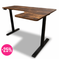 Escritorio eléctrico altura regulable L-Form